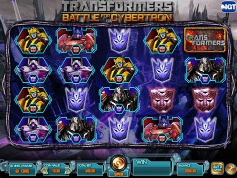 transformers slots real money|Transformers: Battle of Cybertron Slot Review – Get a Bonus!.